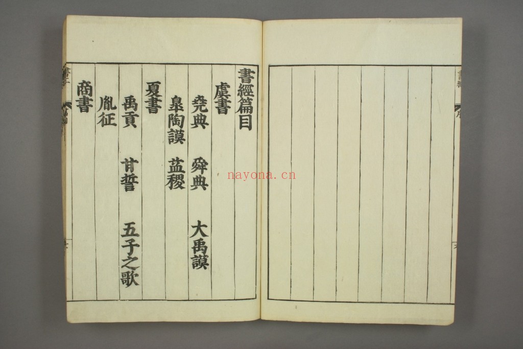 书经（又叫：尚书）.嘉靖31年跋.魁本大字校刊本pdf