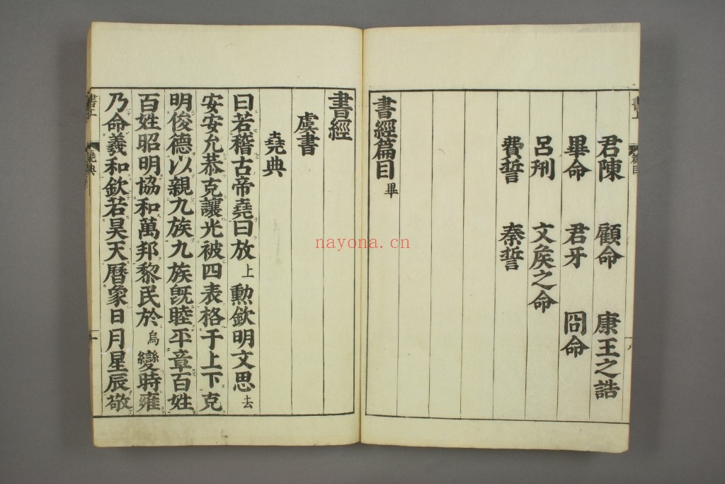 书经（又叫：尚书）.嘉靖31年跋.魁本大字校刊本pdf
