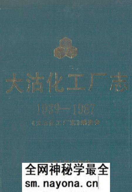 《《大沽化工厂志》(1939-1987)》.pdf电子版_天津市志预览图