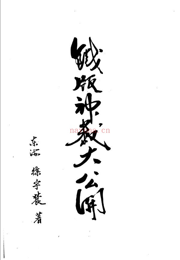 徐宇辳-铁版神数大公开pdf