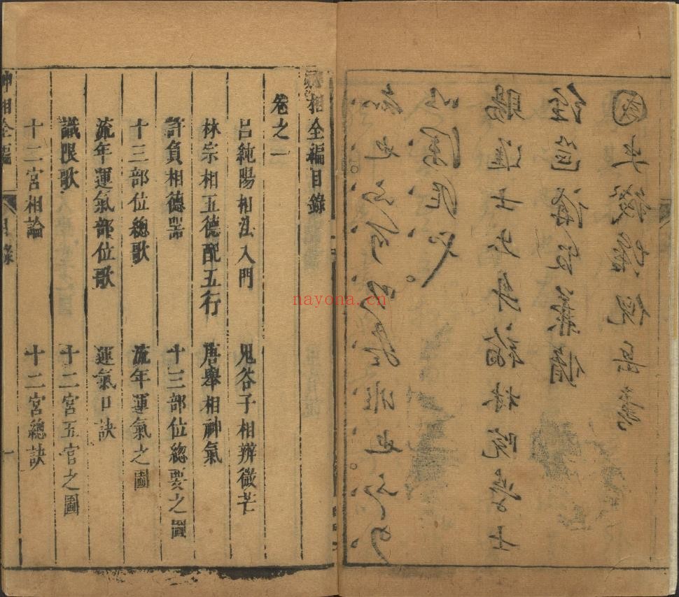 神相全编.十二卷.首一卷.宋.陈抟撰.明袁忠彻订正.致和堂藏板.明刊本pdf