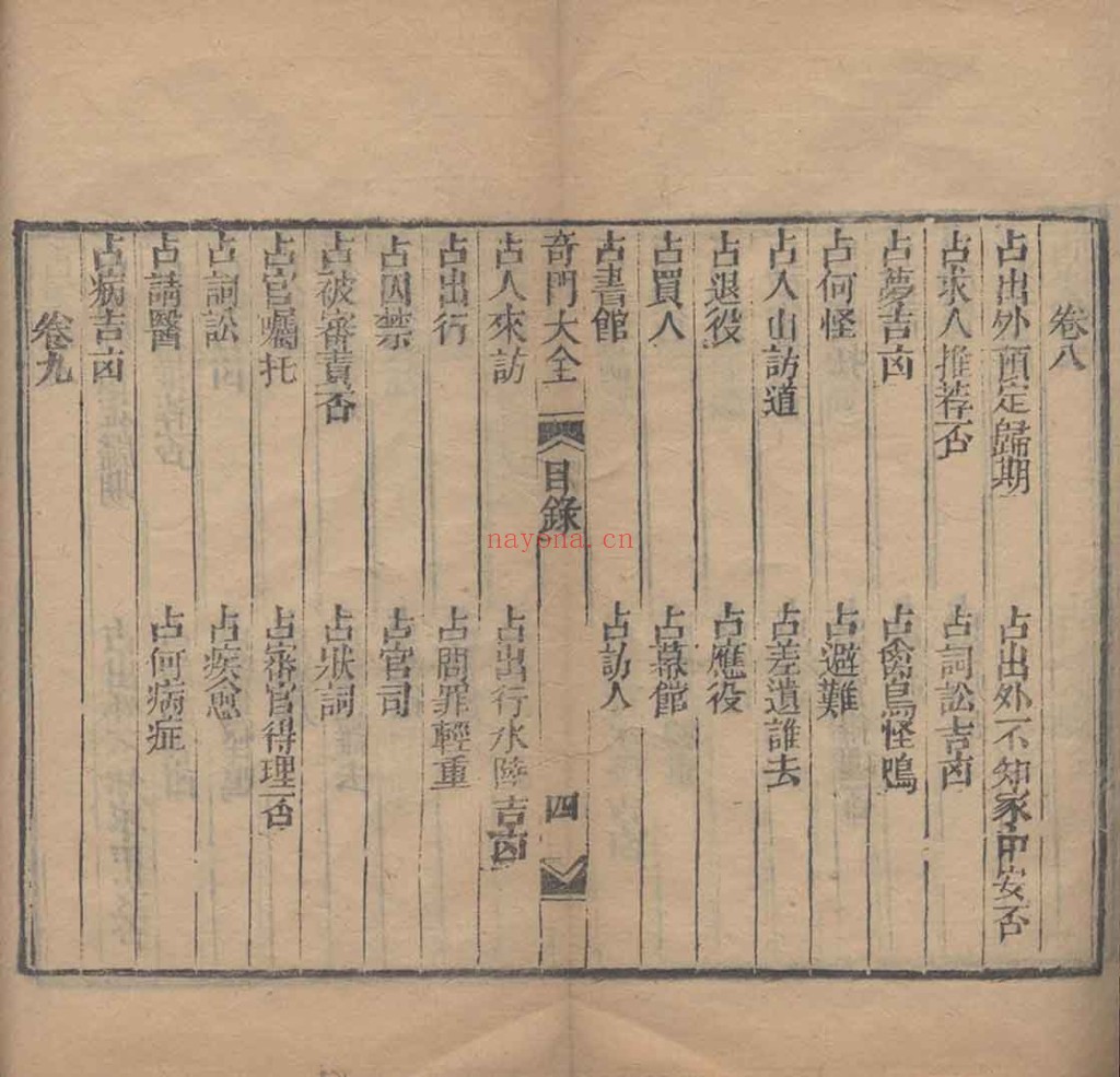 奇门遁甲秘笈大全.题明.刘伯温辑.三十卷.清代省思堂刊本PDF