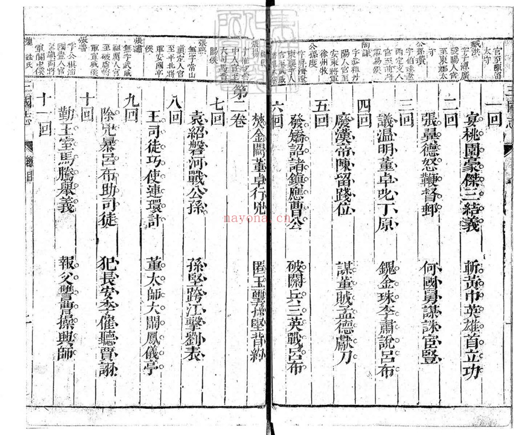 官板大字全像批评三国志PDF 一百二十回23卷 雍正十二年序致远堂启盛堂刊本