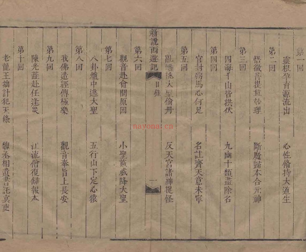 新说西游记.PDF 一百回.清.张书绅撰.清代刊本