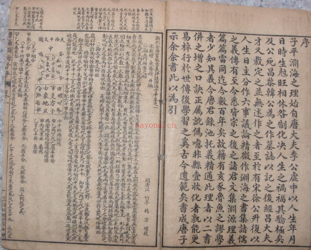 徐升[宋] 渊海子平（古本五卷本）
