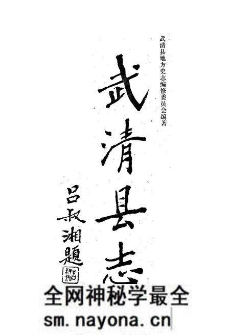 《武清县志》.pdf电子版_天津市志预览图1
