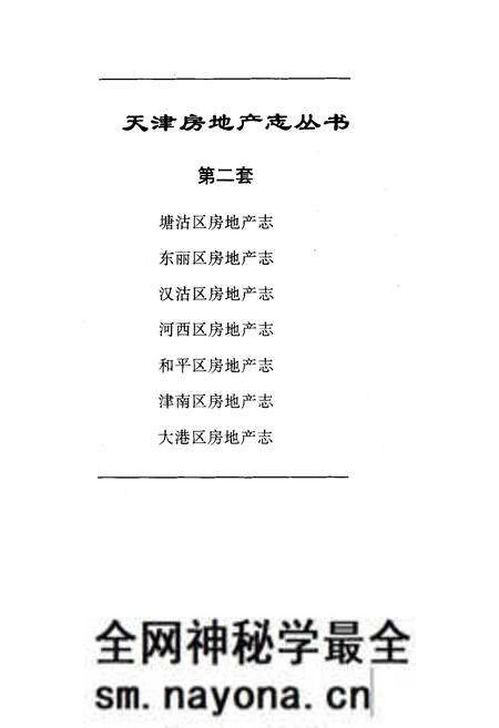 《塘沽区房地产志》.pdf电子版_天津市志预览图1