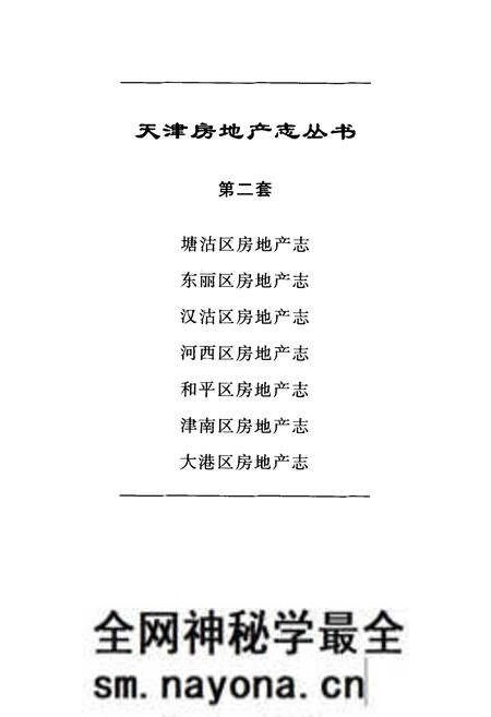 《河西区房地产志》.pdf电子版_天津市志预览图1