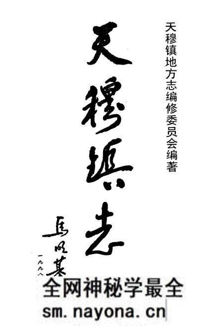 《天穆镇志》.pdf电子版_天津市志预览图1