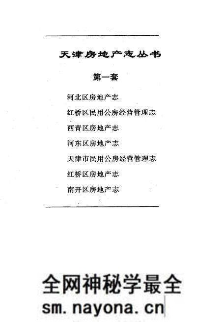 《河北区房地产志》.pdf电子版_天津市志预览图1 《河北区房地产志》.pdf电子版_天津市志预览图1
