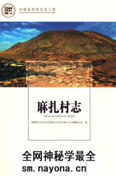 《麻扎村志》.pdf电子版_新疆维吾尔自治区志预览图