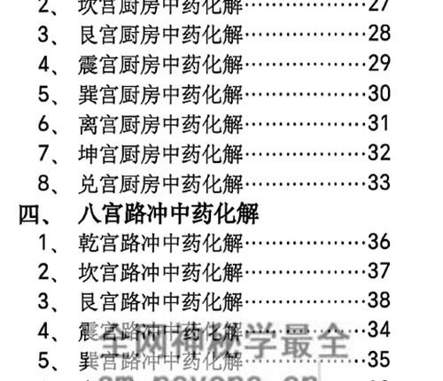 G1678阳宅八宫化解大全PDF电子书89页