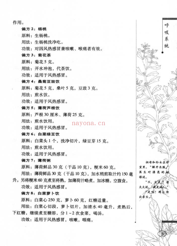 民间偏方228页PDF 偏方大全
