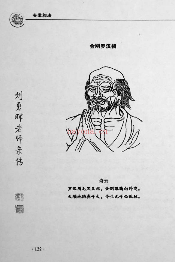 刘勇晖安徽相法之王者智慧331页PDF 面相教程