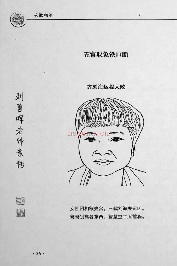 刘勇晖安徽相法之王者智慧331页PDF 面相教程