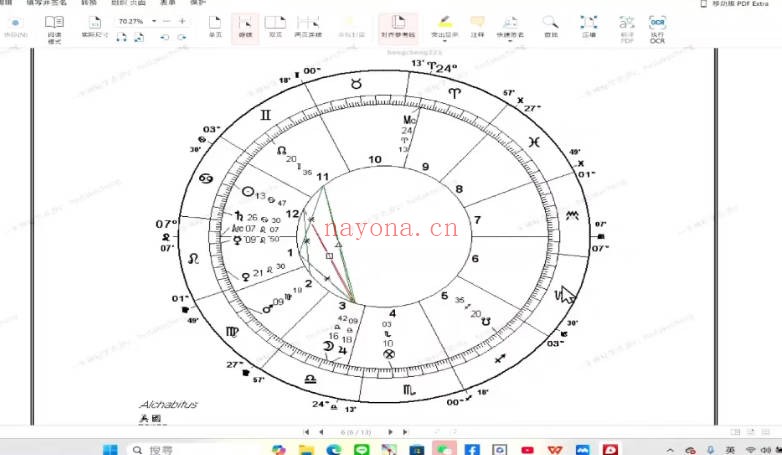 杨国正2025年大象班6集视频课 占星教程