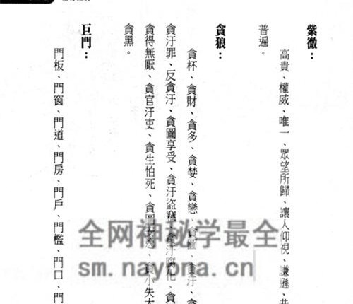F245三禾山人《紫微斗数入门练习题200例》426页