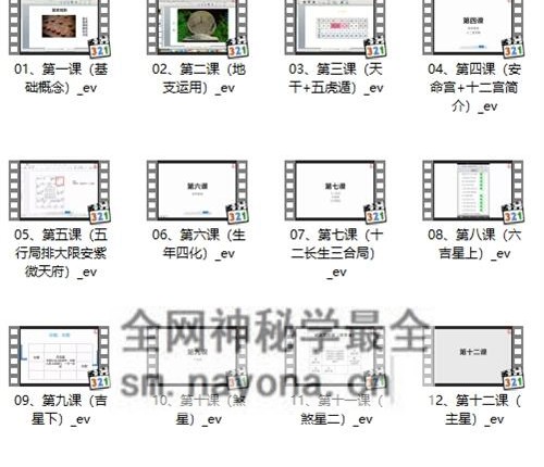 F241乾元老师《紫微斗数》视频48集