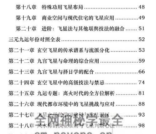 G1680三元九运九宫飞星风水布局指南PDF电子书229页