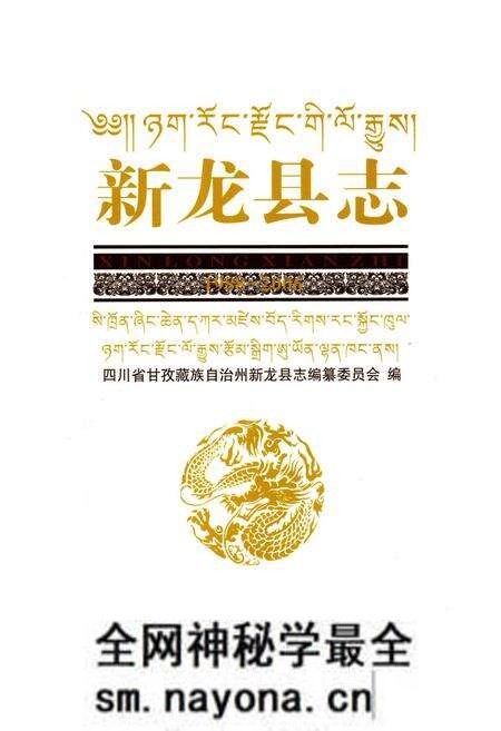 《新龙县志(1988-2006)》.pdf电子版_四川省志预览图1