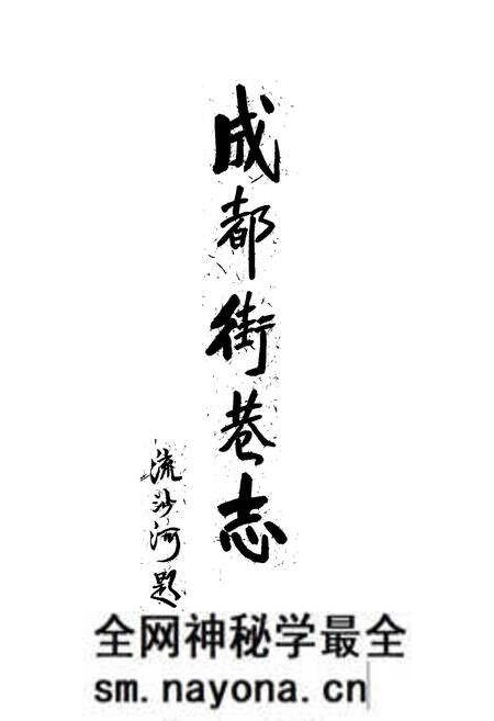 《成都街巷志(上卷)》.pdf电子版_四川省志预览图2