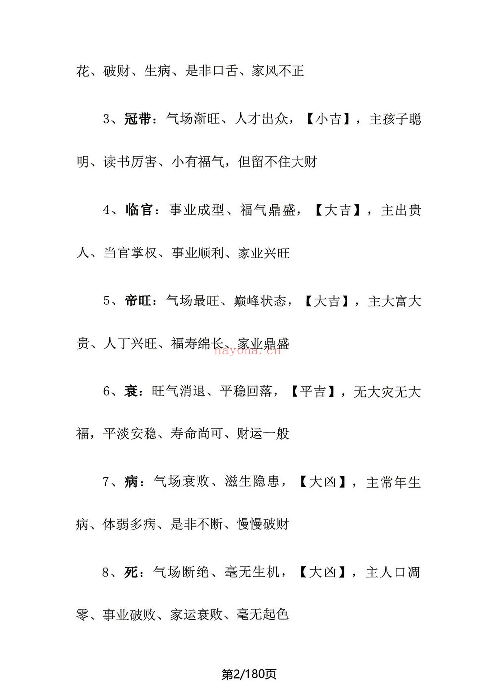 《三僚杨公水法+望坟断·千古口诀》PDF电子书（184页）