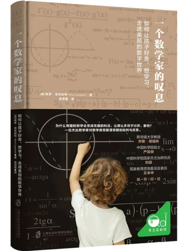 《一个数学家的叹息》封面图片