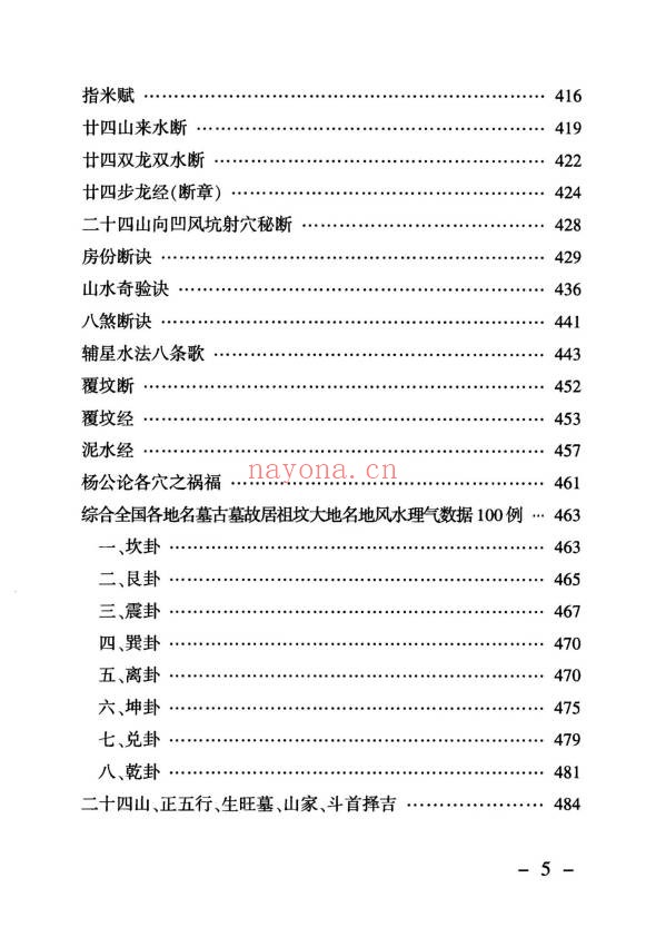 陈炳森地理堪舆汇总511页PDF 风水教程