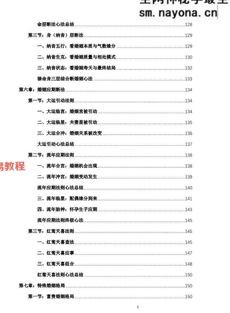 杨春波盲派婚姻断法A4黑白铜版【原版】.pdf 227页