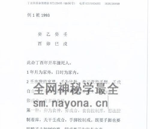 E431李安民丁丑盲派命理PDF电子书130页