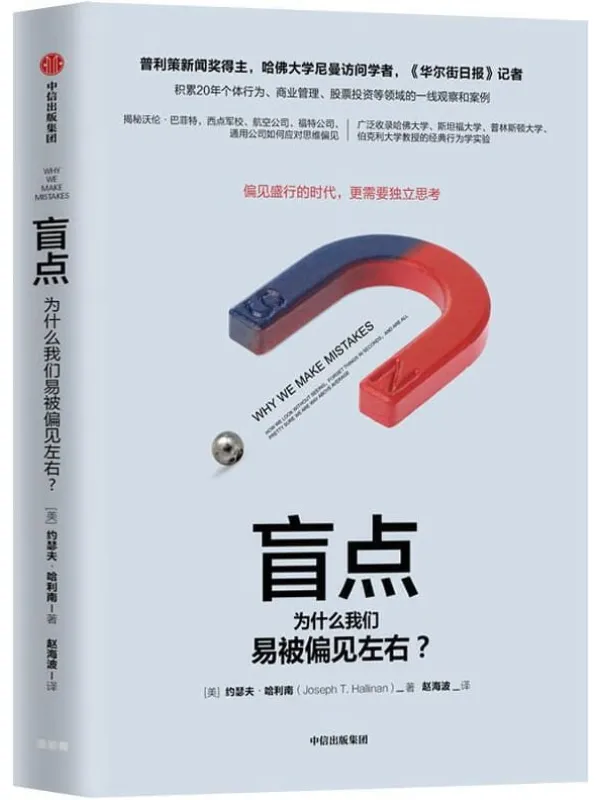 《盲点：为什么我们易被偏见左右？》封面图片