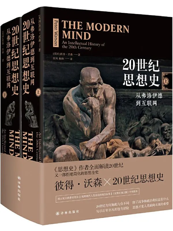 《20世纪思想史：从弗洛伊德到互联网（上下册)》封面图片