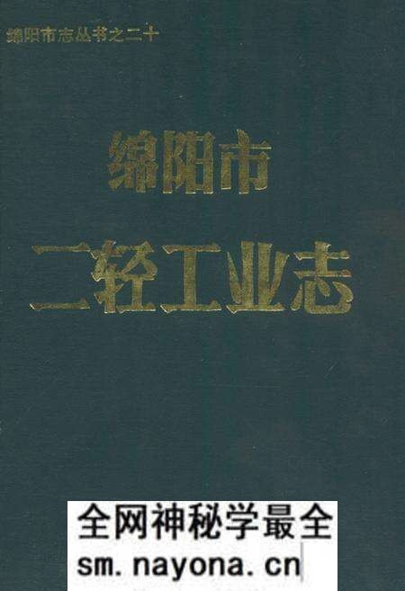 《绵阳市二轻工业志》.pdf电子版_四川省志预览图