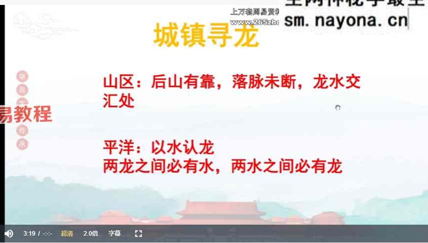 2025宗佑指迷赋+阳居环境学 视频两套
