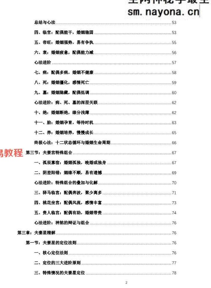 杨春波盲派婚姻断法A4黑白铜版【原版】.pdf 227页