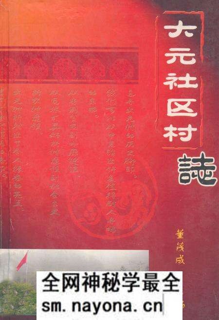 《大元社区村志》.pdf电子版_四川省志预览图