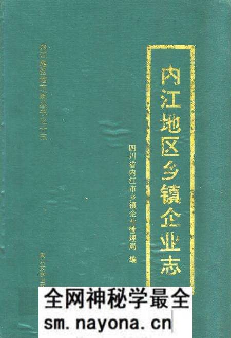 《内江地区乡镇企业志》.pdf电子版_四川省志预览图