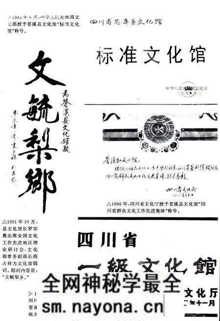 《苍溪县文化馆志(157-1993)》.pdf电子版_四川省志预览图5 《苍溪县文化馆志(157-1993)》.pdf电子版_四川省志预览图5