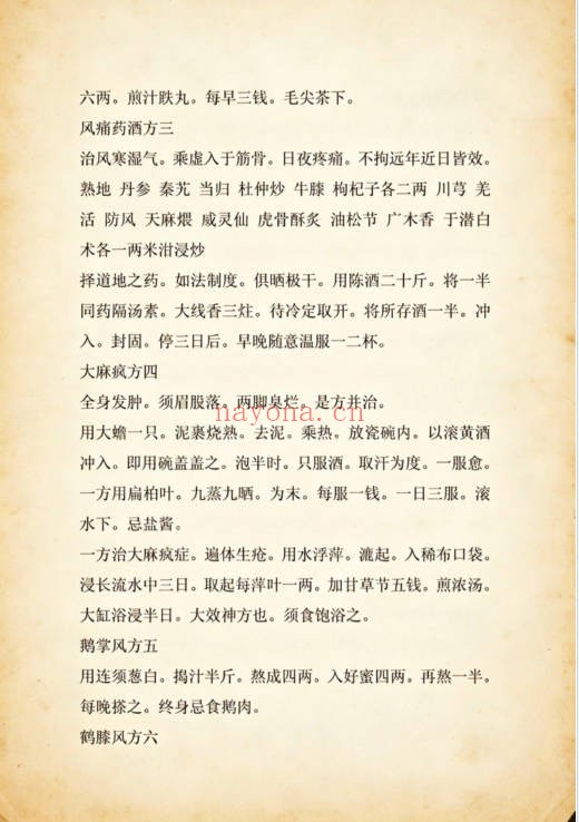 古方汇编79页PDF 中医古方