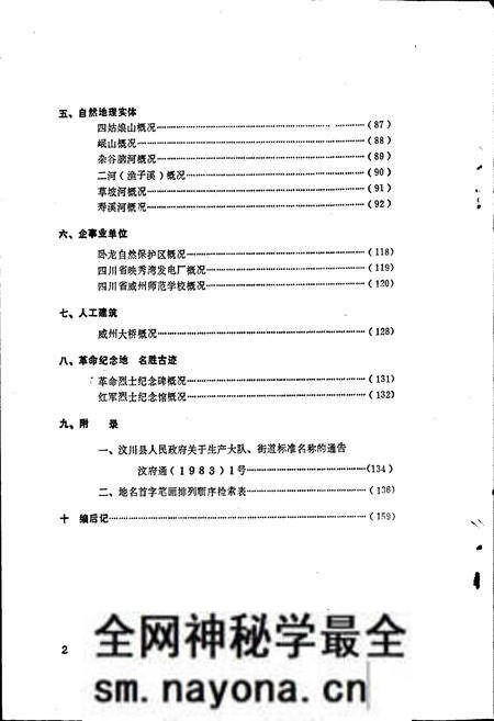 《四川省阿坝藏族自治州汶川县地名录》.pdf电子版_四川省志预览图2