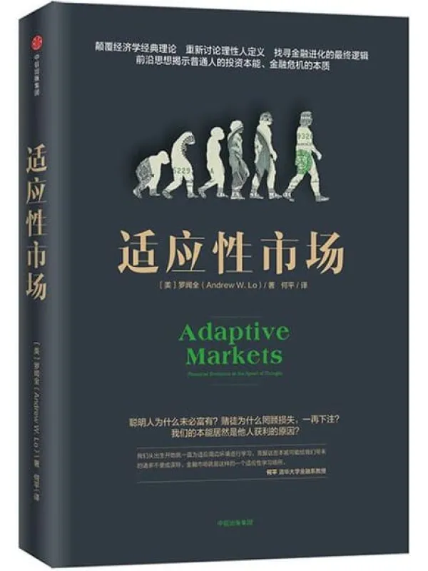 《适应性市场》封面图片