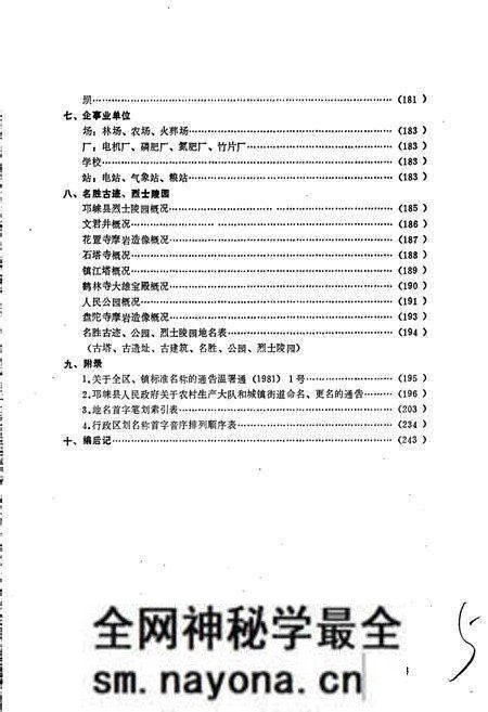 《四川省邛崃县地名录》.pdf电子版_四川省志预览图5 《四川省邛崃县地名录》.pdf电子版_四川省志预览图5