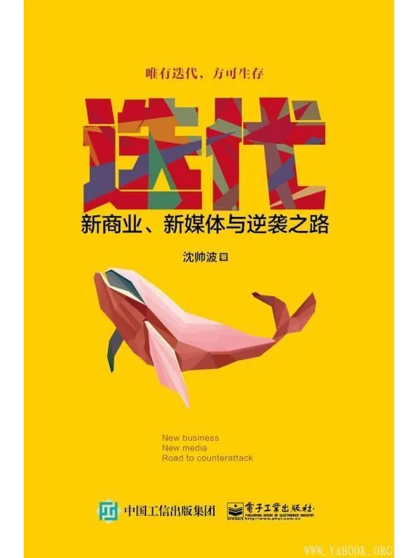 《迭代:新商业,新媒体与逆袭之路》沈帅波【文字版_PDF电子书_推荐】 《迭代:新商业,新媒体与逆袭之路》封面图片