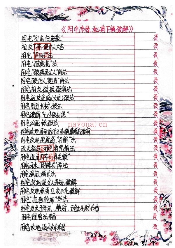 金九局《阳宅布局、秘药下镇破解》PDF电子书（95页）