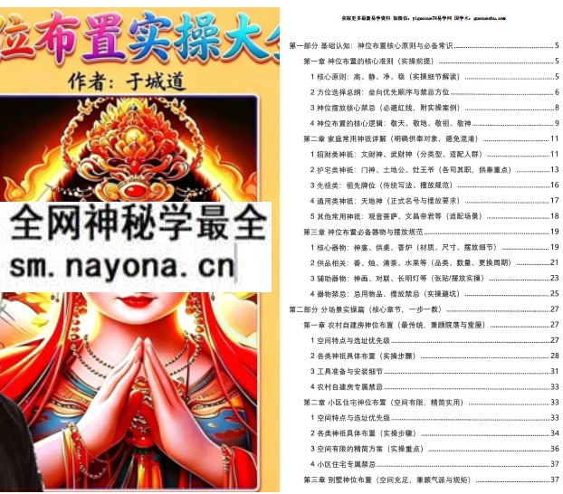 神位布置大全