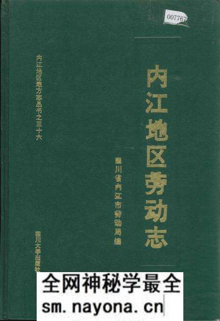 《内江地区劳动志》.pdf电子版_四川省志预览图
