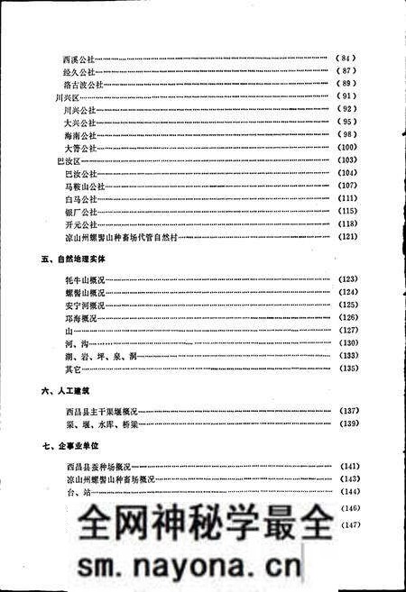 《四川省凉山彝族自治州西昌县地名录》.pdf电子版_四川省志预览图5 《四川省凉山彝族自治州西昌县地名录》.pdf电子版_四川省志预览图5