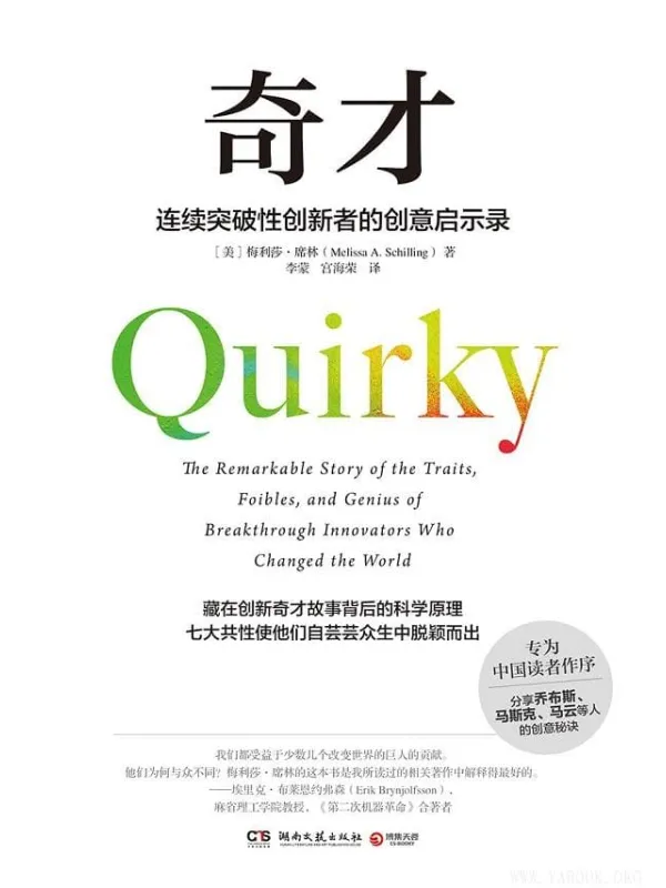 《奇才》梅利莎·席林【文字版_PDF电子书_推荐】 《奇才》封面图片