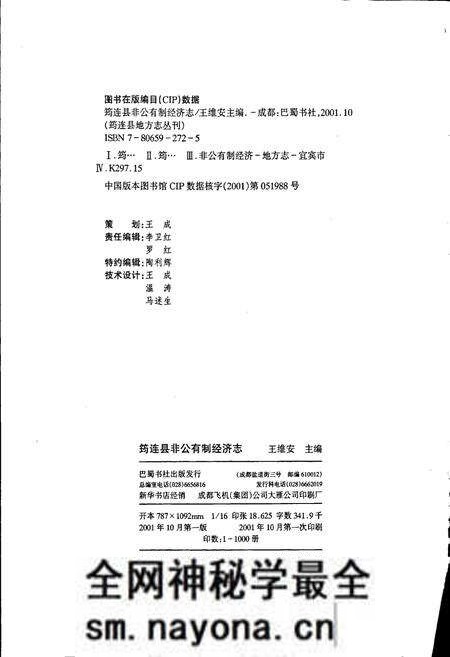 《筠连县非公有制经济志》.pdf电子版_四川省志预览图2