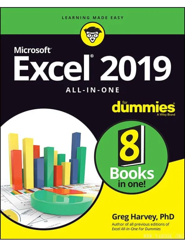 《Excel 2019 All-in-One For Dummies》(英文原版)Greg Harvey【文字版_PDF电子书_推荐】 《Excel 2019 All-in-One For Dummies》封面图片